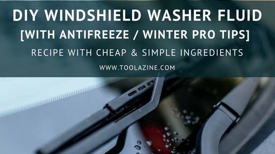 DIY Windshield Washer Fluid